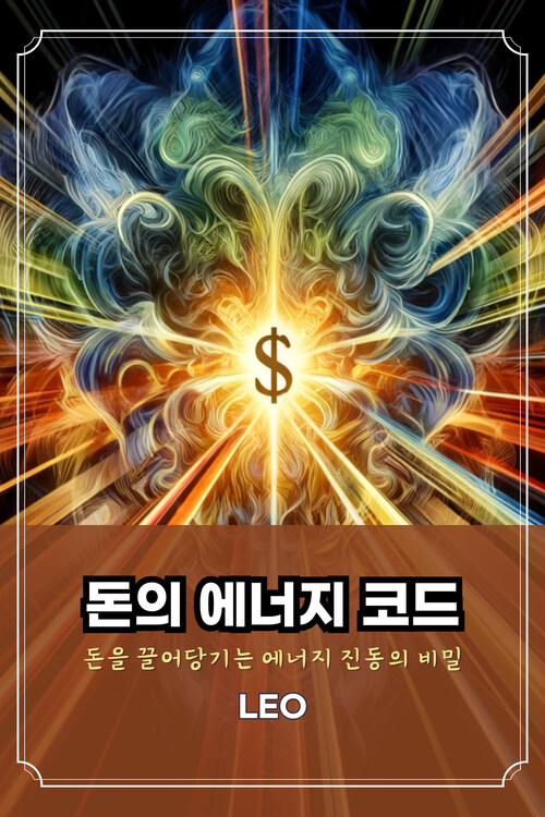 돈의 에너지 코드 - 돈을 끌어당기는 에너지 진동의 비밀 (커버이미지)