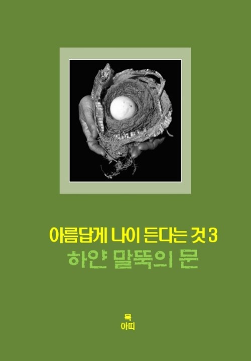 아름답게 나이든다는 것 3 - 하얀 말뚝의 문 : 정체성의 변화, 참된 얼굴의 발견 (커버이미지)