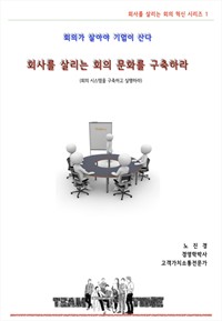 회사를 살리는 회의문화를 구축하라 (커버이미지)